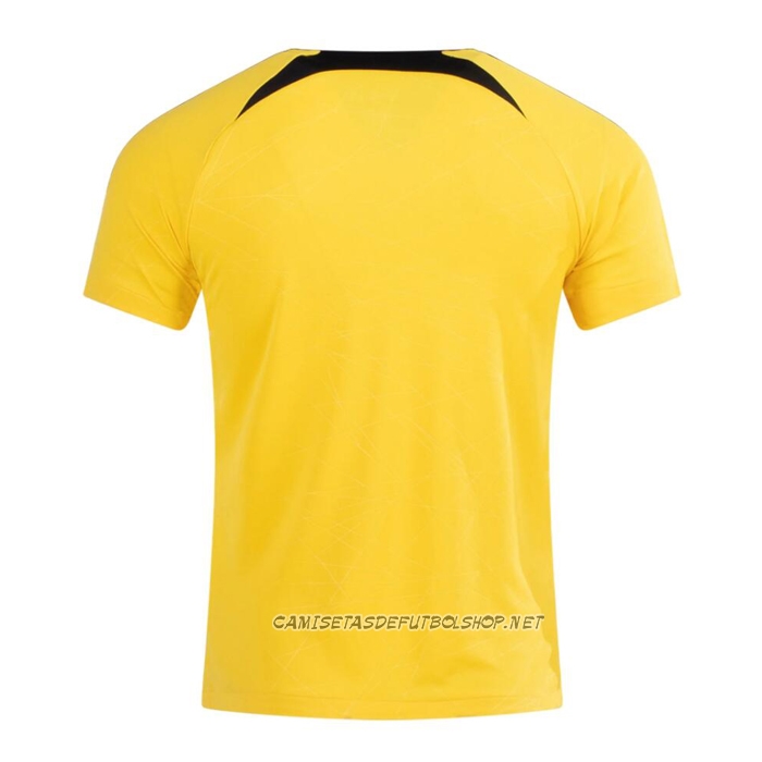 Camiseta Pre Partido del Paris Saint-Germain 2023 Amarillo